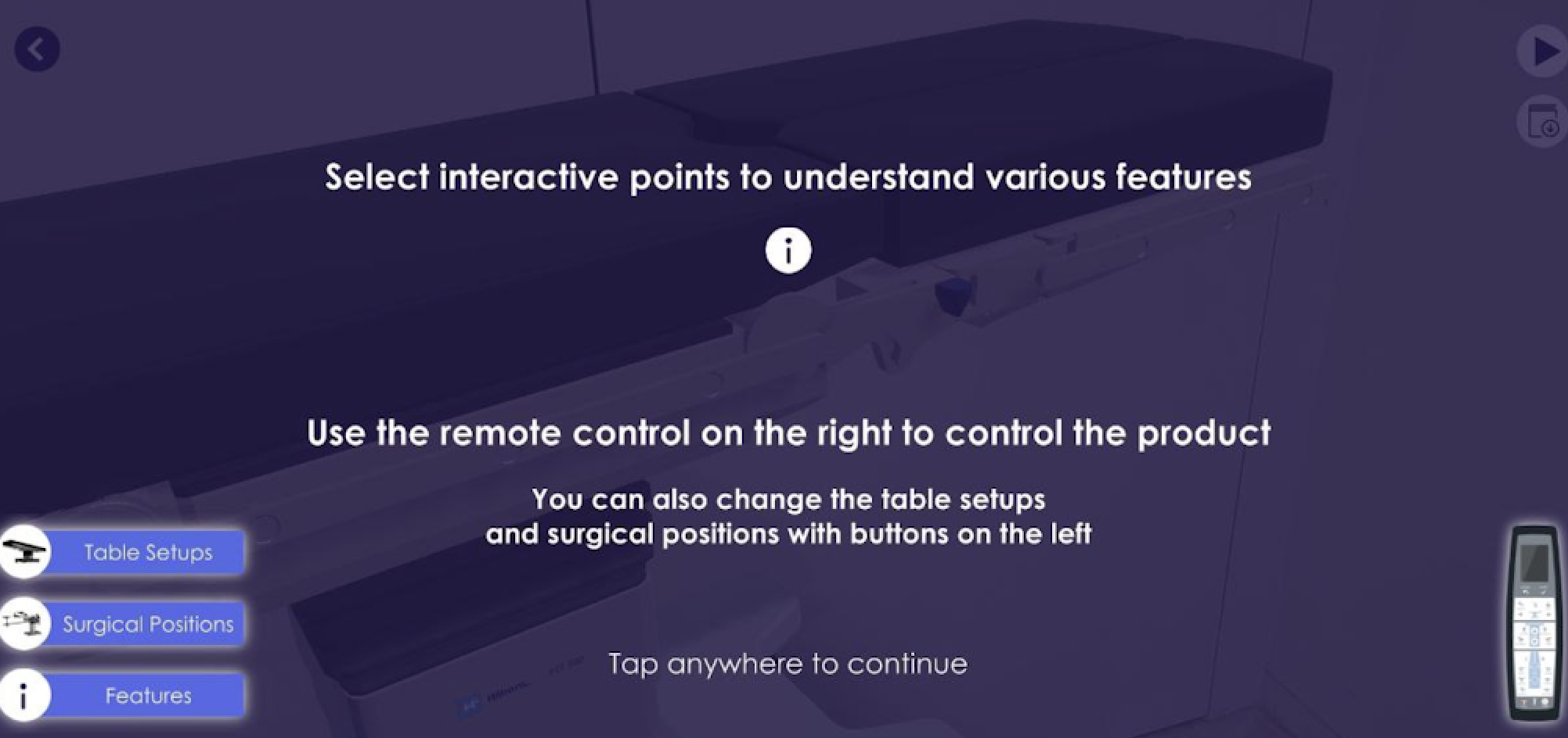Surgical Table AR App Tutorial